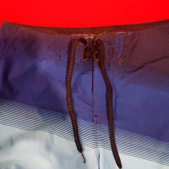 Billabong Platinum X Stretch blue shades board short men's size 32 - Picture 2 of 9